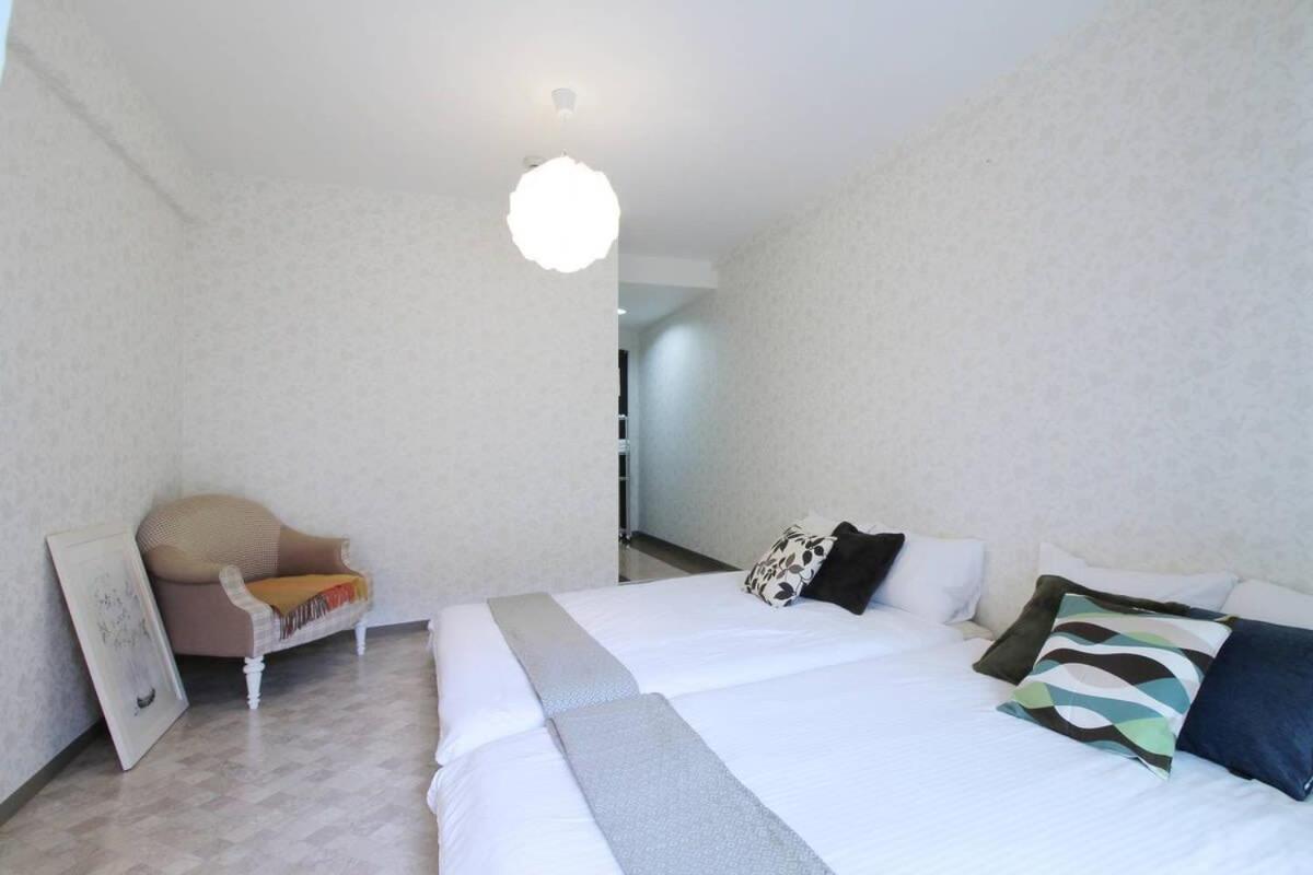 Bhotel La-Shante - 5 Mins Walk To The Peacepark & 2Br 10 Ppl #101 Hiroshima Bagian luar foto